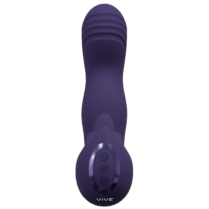 VIVE Yumi Purple USB Rechargeable Triple Motor Vibrator Shots Toys Vibrators VIVE Yumi Purple USB Rechargeable Triple Motor Vibrator Shots Toys Vibrators