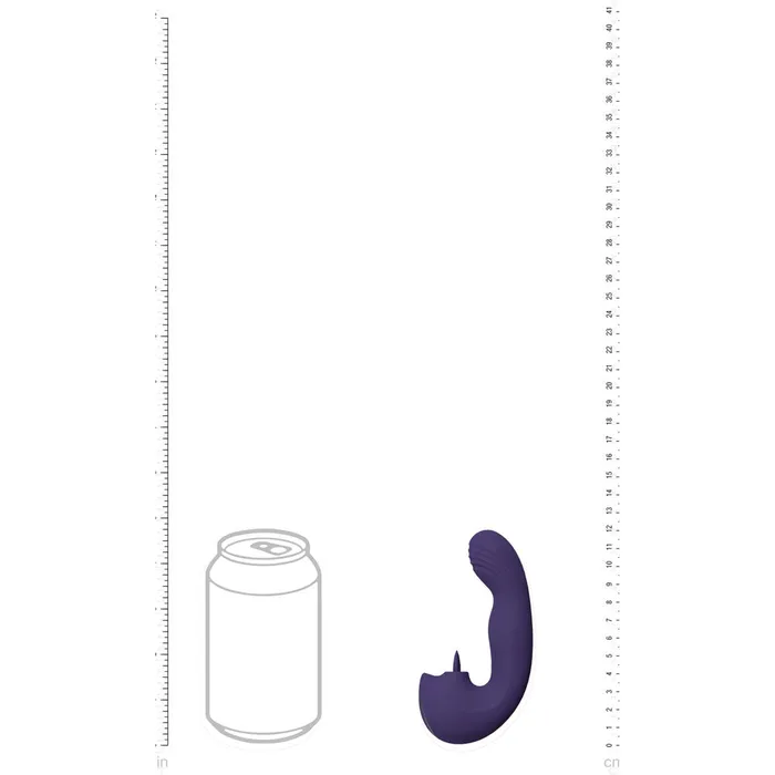 VIVE Yumi Purple USB Rechargeable Triple Motor Vibrator Shots Toys Vibrators VIVE Yumi Purple USB Rechargeable Triple Motor Vibrator Shots Toys Vibrators