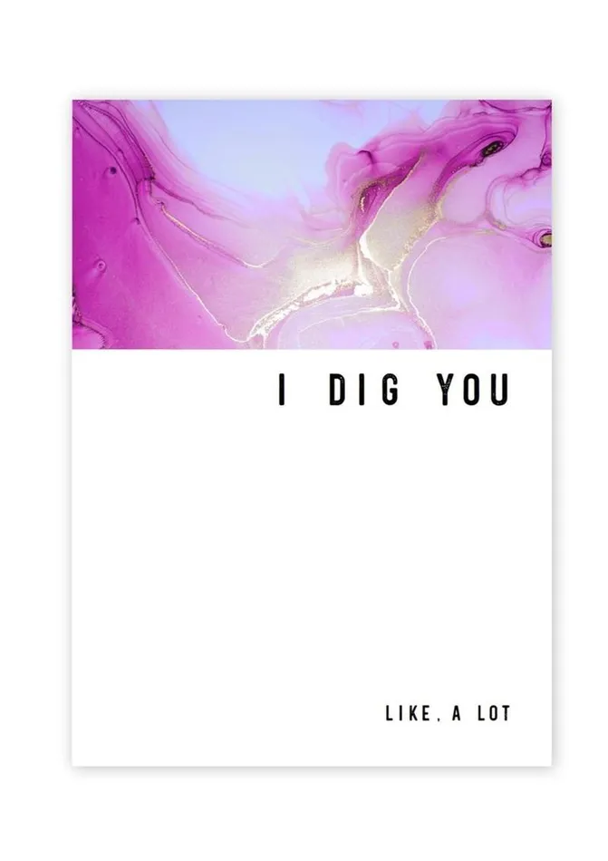 Warm Human Warm Human I Dig You Greeting Card Vibrators