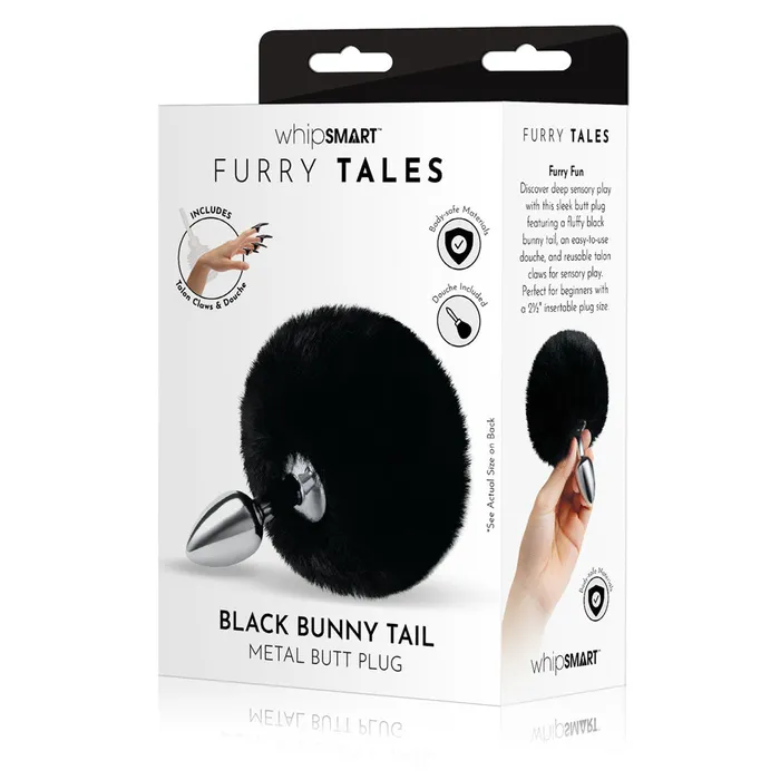 WhipSmart Anal WhipSmart Furry Tales Bunny Tail Metal 63 cm Butt Plug with Black Bunny Tail WhipSmart Anal WhipSmart Furry Tales Bunny Tail Metal 63 cm Butt Plug with Black Bunny Tail