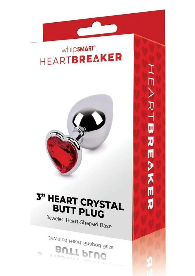 Whipsmart WhipSmart Heartbreaker Metal Butt Plug Anal